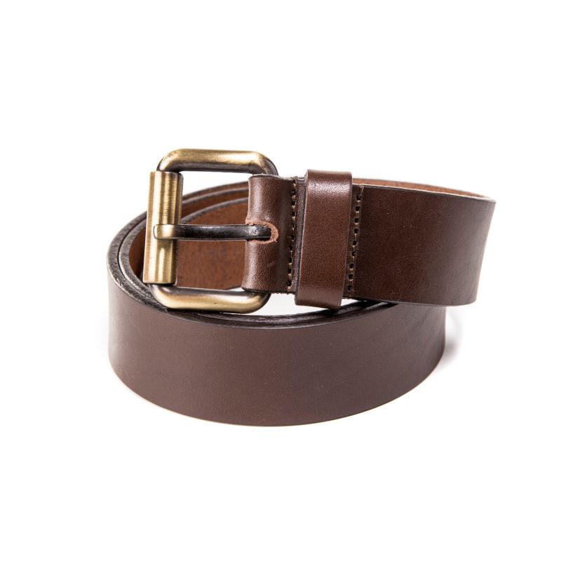 Leather Belt Dark Brown image