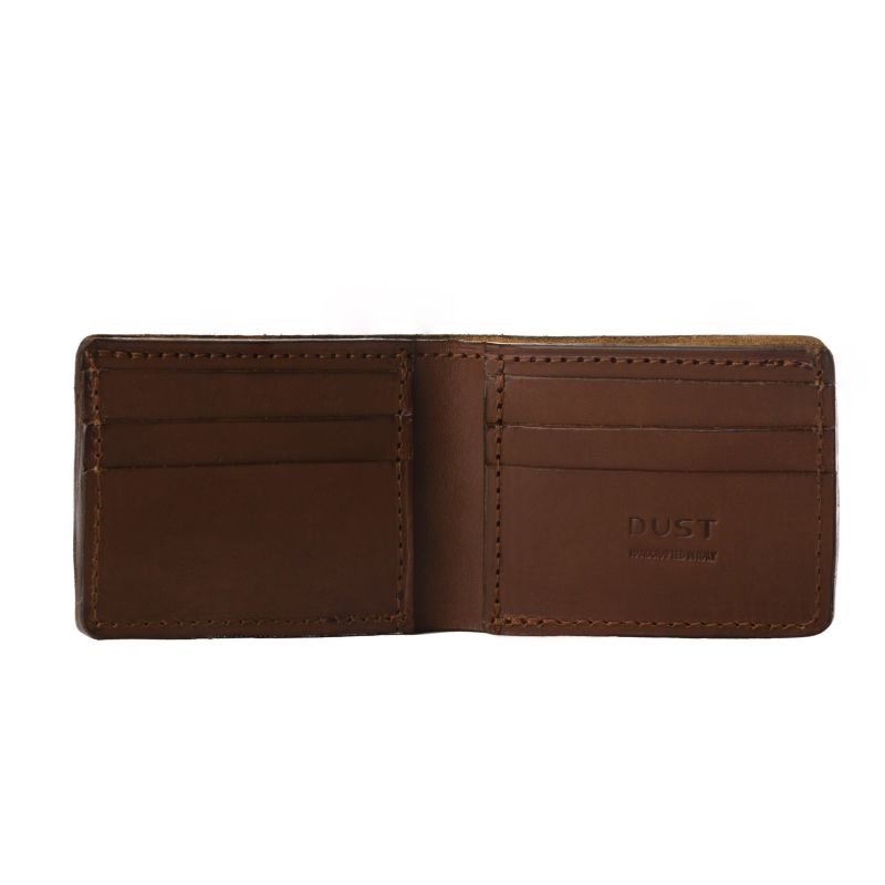 Leather Wallet In Cuoio Havana image