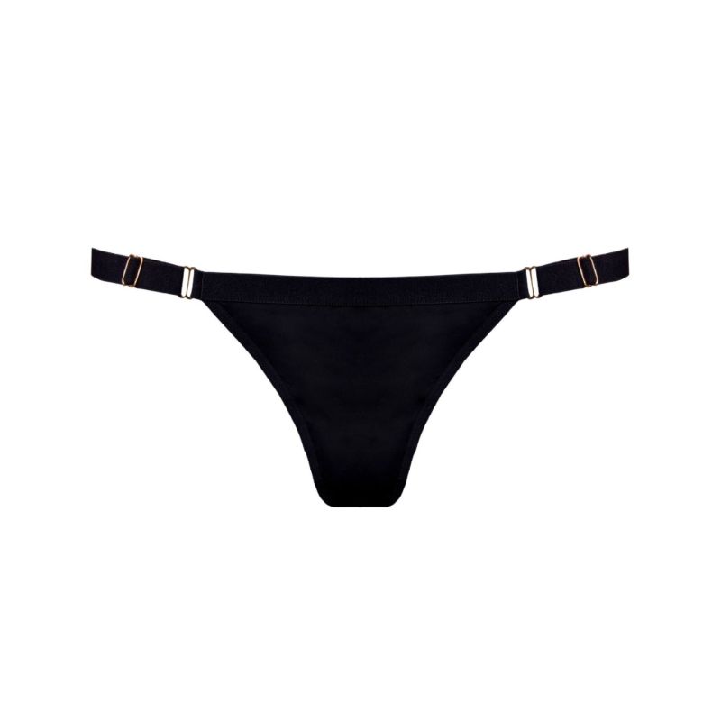 Stella Black Thong Recycled image