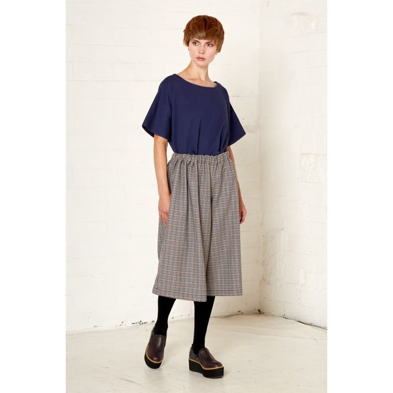 Loni Wool Culottes Blue image