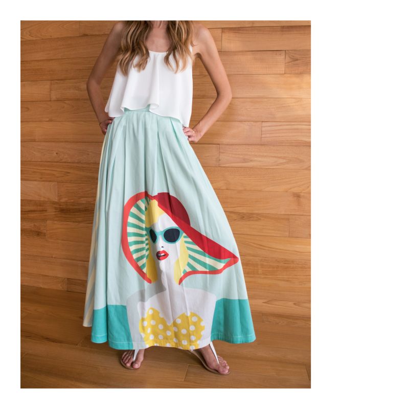 Ladysun Maxi Skirt image