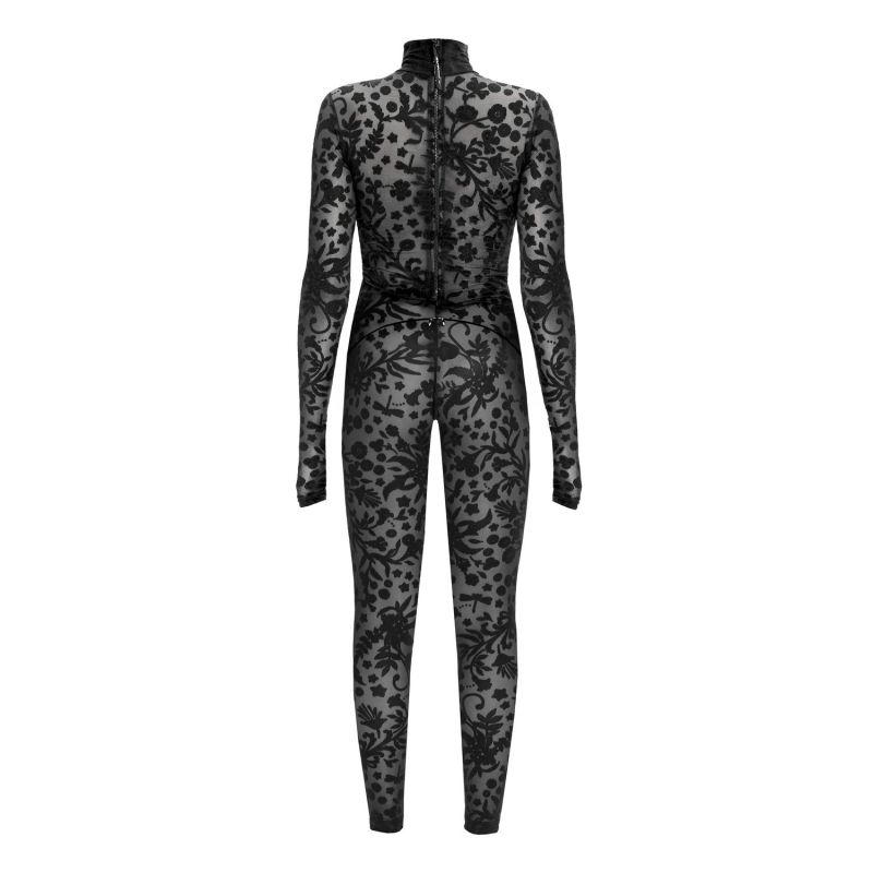 Bodysuit Jumpsuit Total Flora Black image