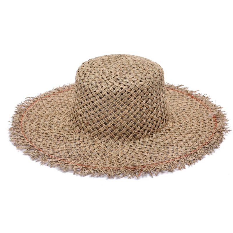 Straw Crochet Womens Hat image