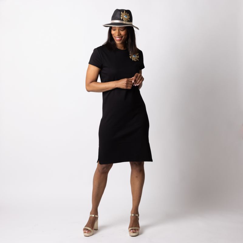 Laines Couture T-Shirt Dress With Embellished Mystic Eye image