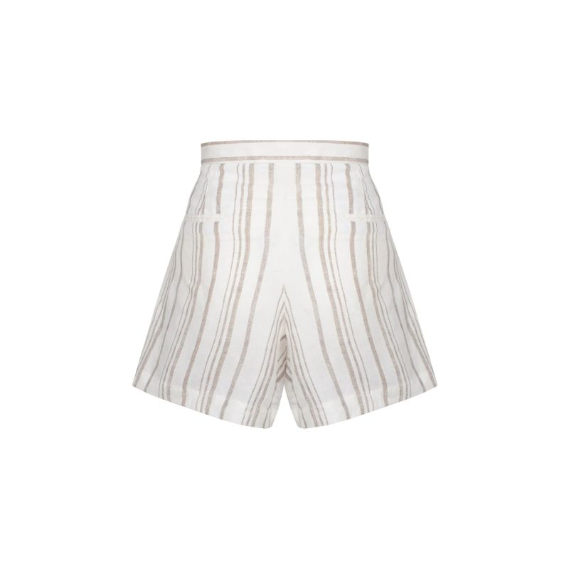 Stripe Linen Shorts image