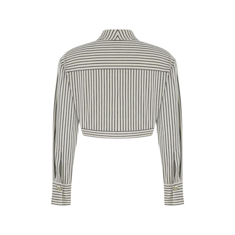 Striped Crop Jacket image