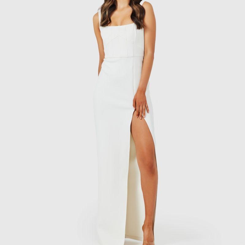 Portia Gown White image