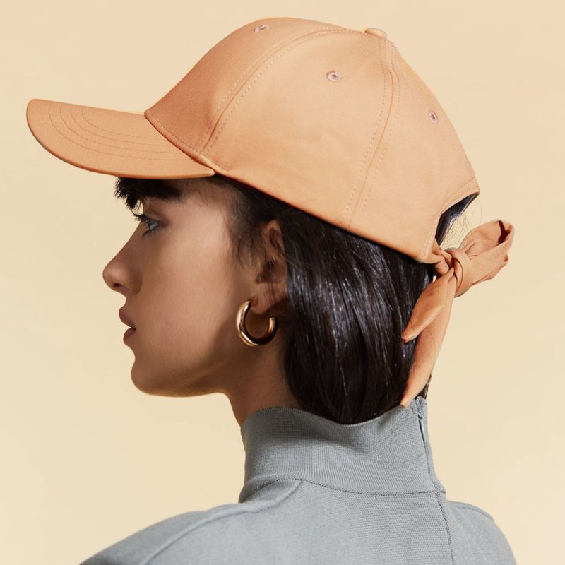 Stylish Cap With Backward Tying image