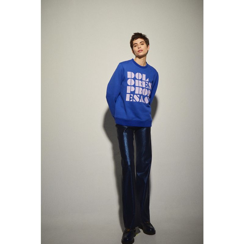 Dolores Promesas Electric Blue Sweatshirt Dolores Promesas
