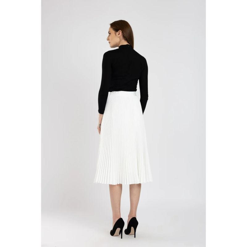 Sunray Pleated Midi Skirt image