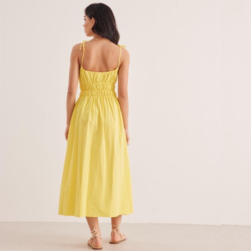 Sunshine Cotton Dress - Yellow image