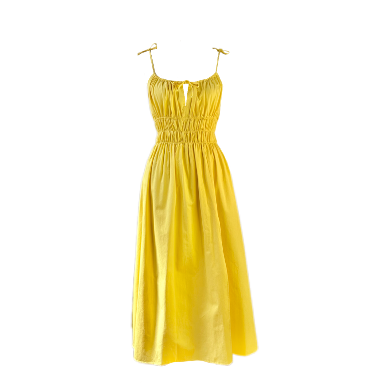 Sunshine Cotton Dress - Yellow image