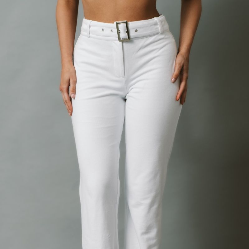 Supersoft Trousers White image