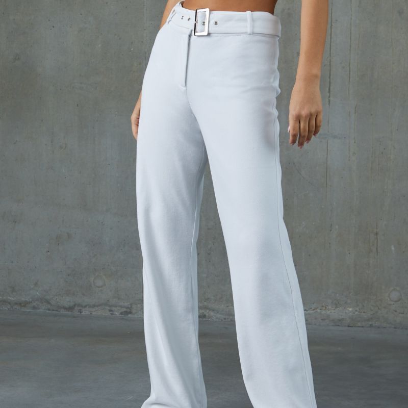 Supersoft Trousers White image