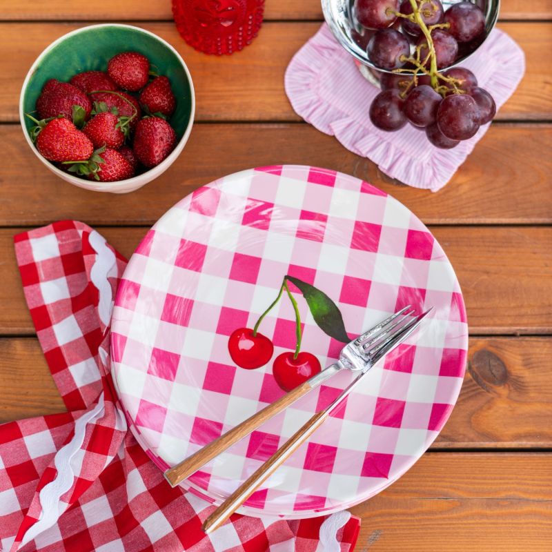 Sweet Cherry Collection Dinner Plate Set Of 4 image