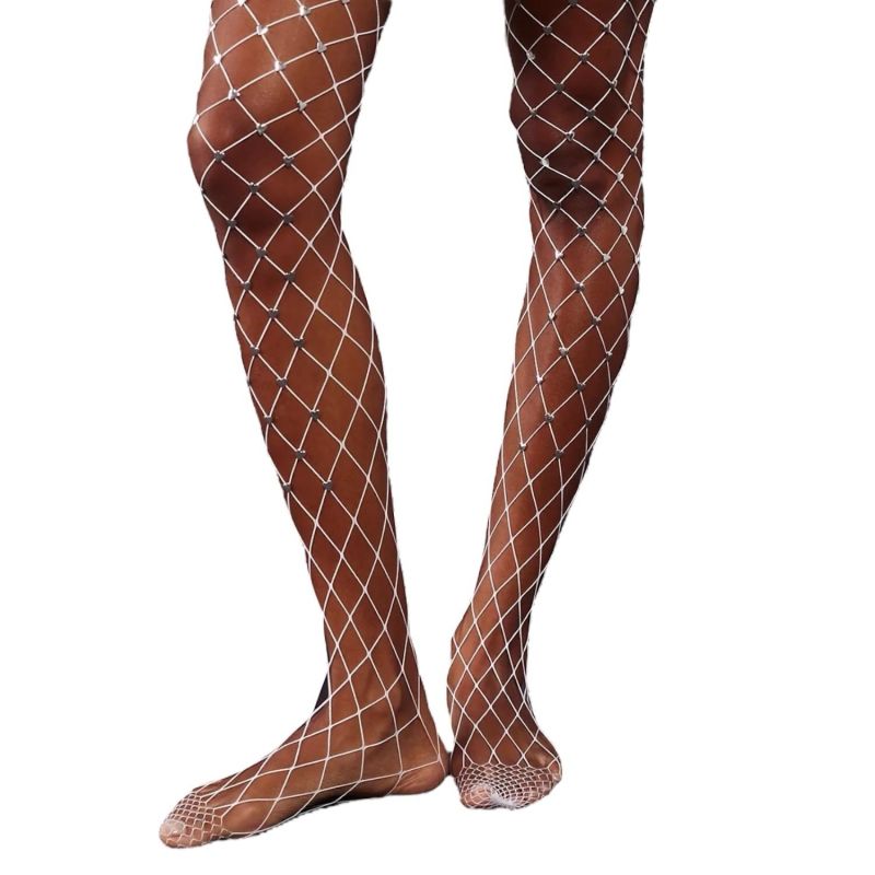 Sweet Heart Fishnet Tights White image