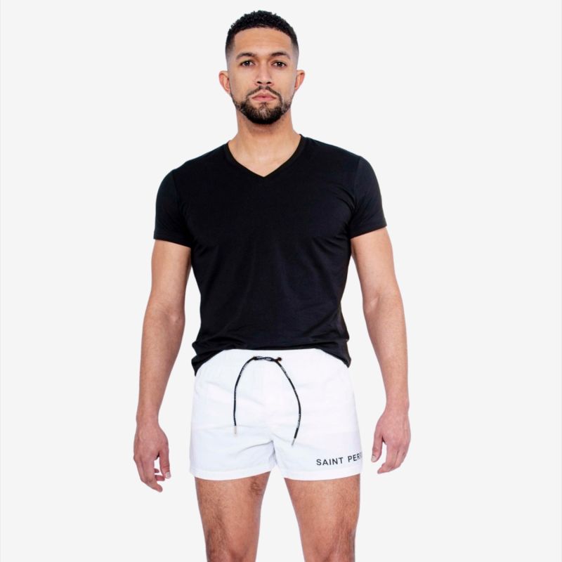 Swim Shorts – White image