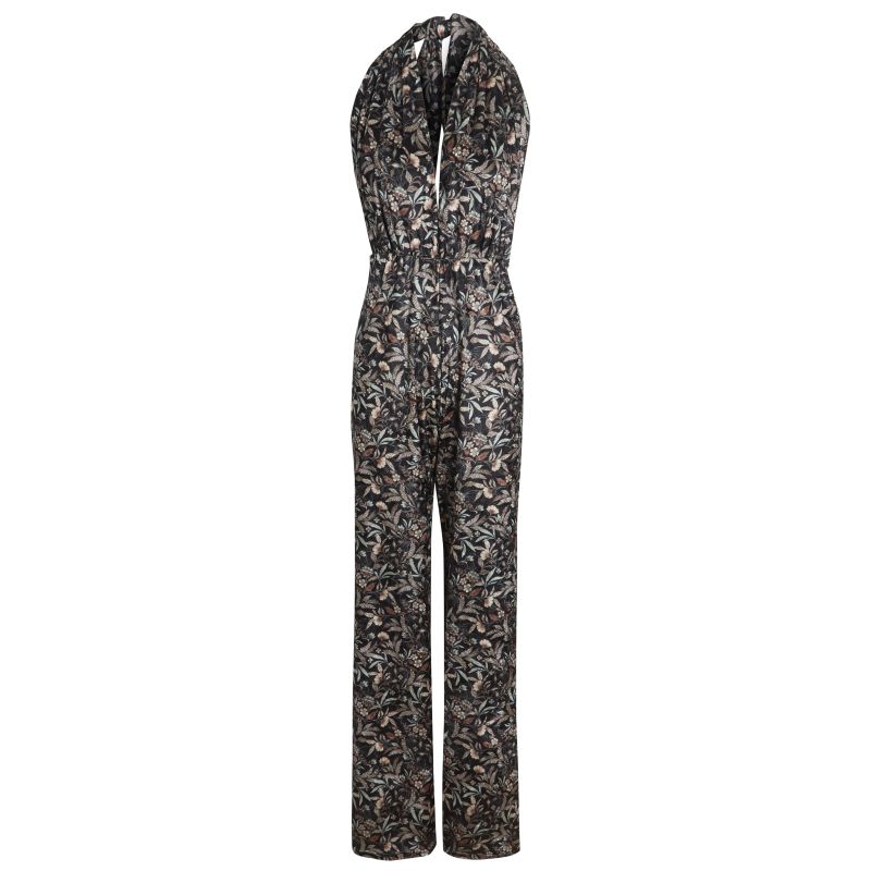 Joanna Velvet Backless Jumpsuit image