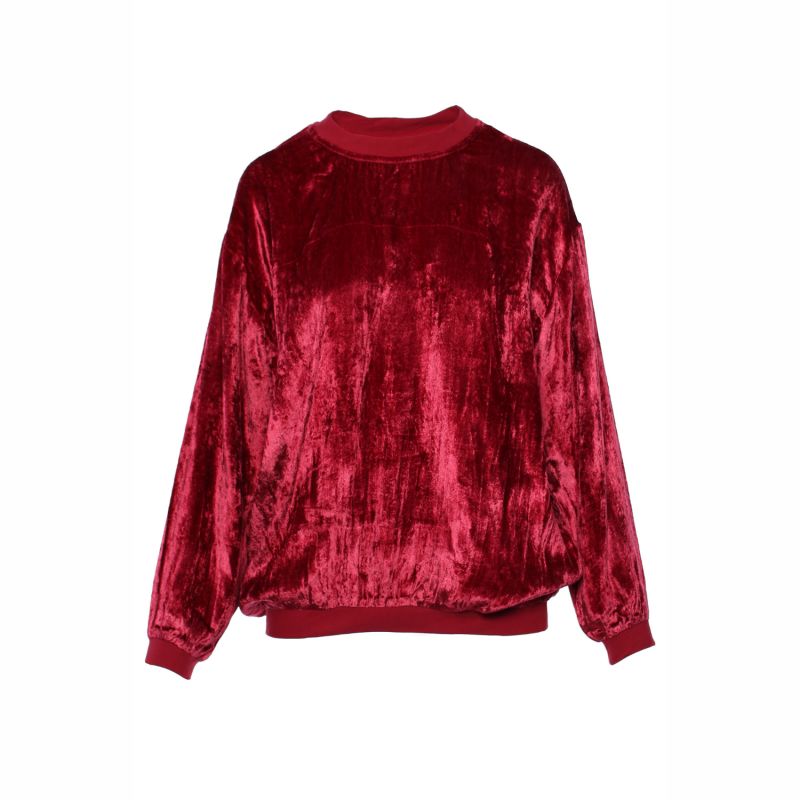 The Aminah Red Velvet Jumper image