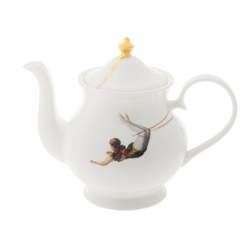 Trapeze Bone China Teapot image