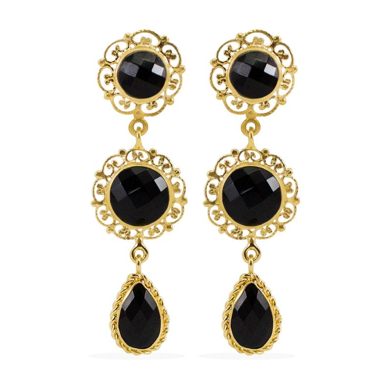 Taormina Onyx Earrings image