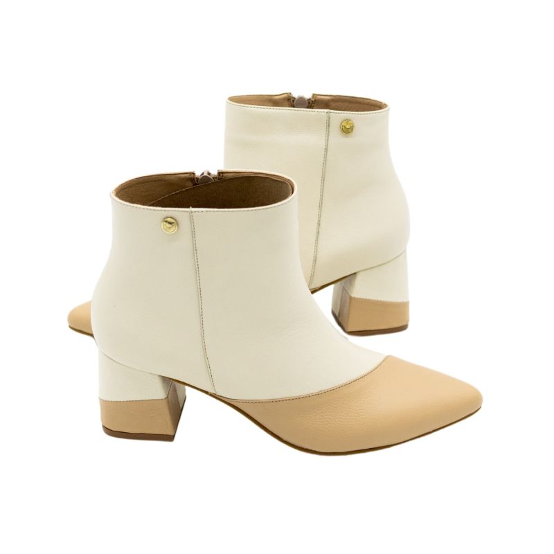 Katio Bootie Tan Arequipe And Ivory Leather image