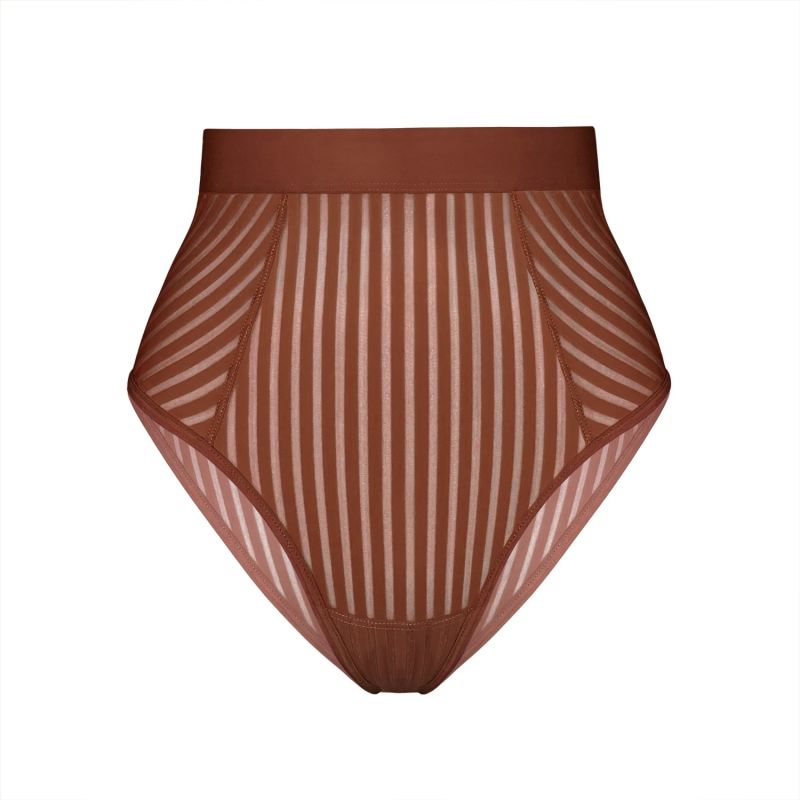 Vertigo Hi Waisted Brief Salted Caramel image