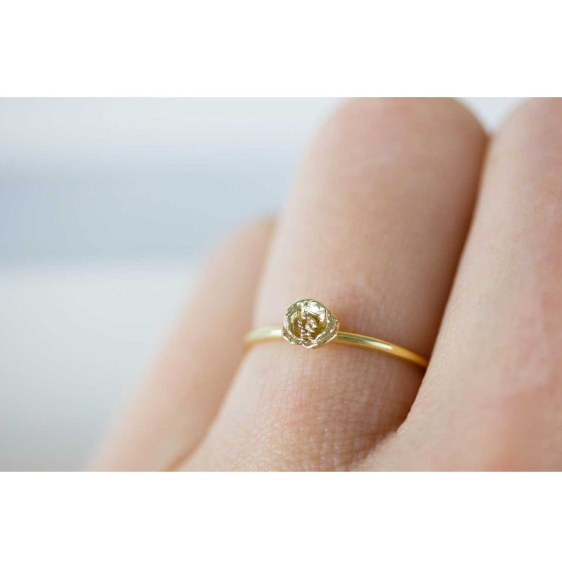 Poppy Stacking Ring – 9ct Solid Gold image