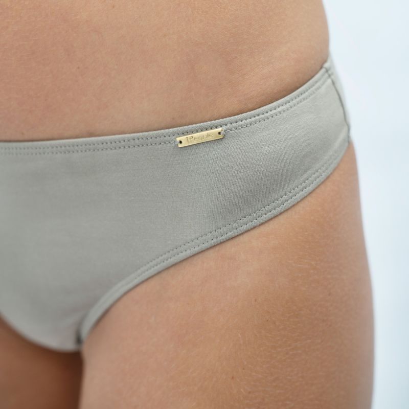 Paris Modal G-String In Sage Grey image