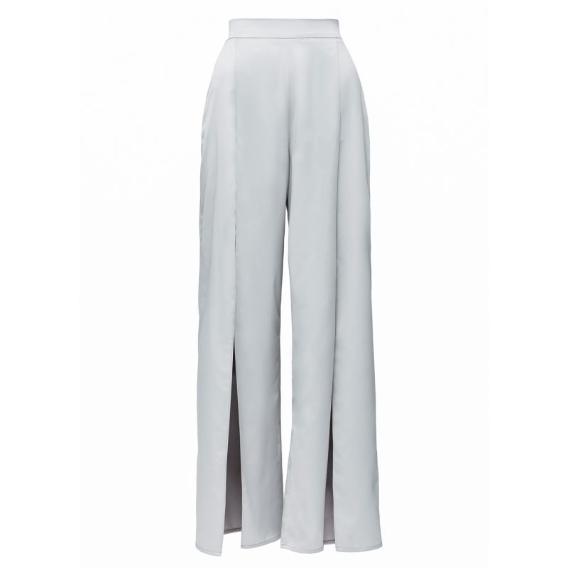 Silk Step Pants Grey image