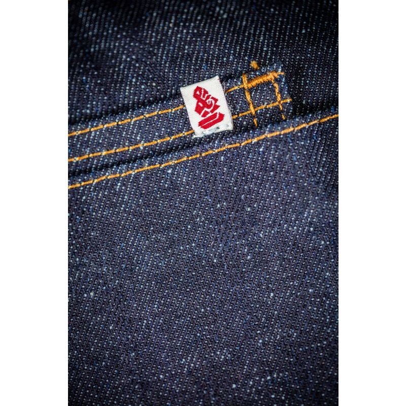 The New Frontier 14Oz Selvedge Anti-Bac Raw Denim Jeans image