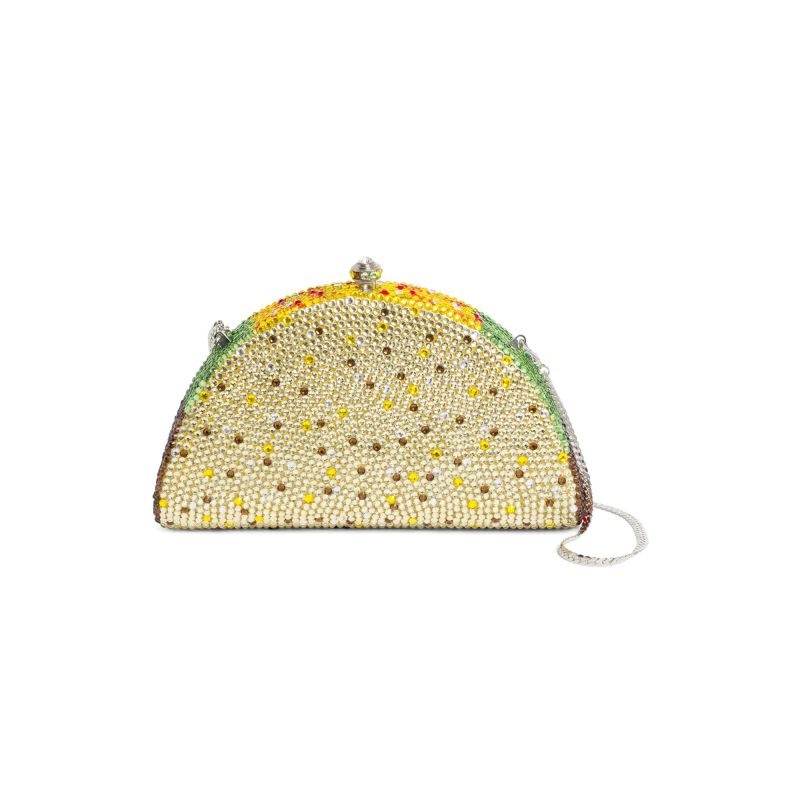 Taco Tuesday Rhinestone Clutch image