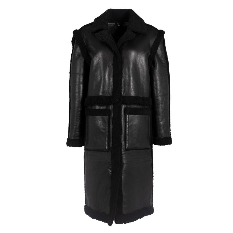 Tali Cf Leather Jacket, Black image