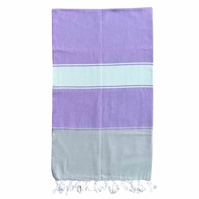 Talia Hammam Towel - Caribbean / Grape image