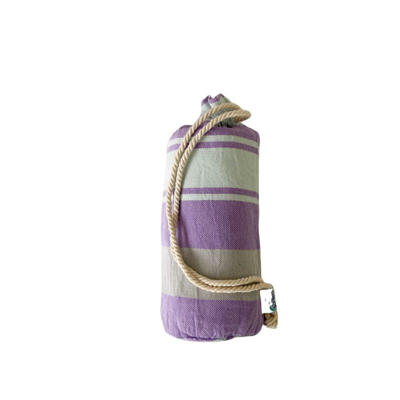 Talia Hammam Towel - Lavender / Mint image