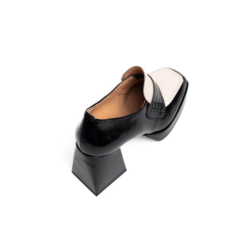 Tamara - Black & White - Women's Designer Heels image