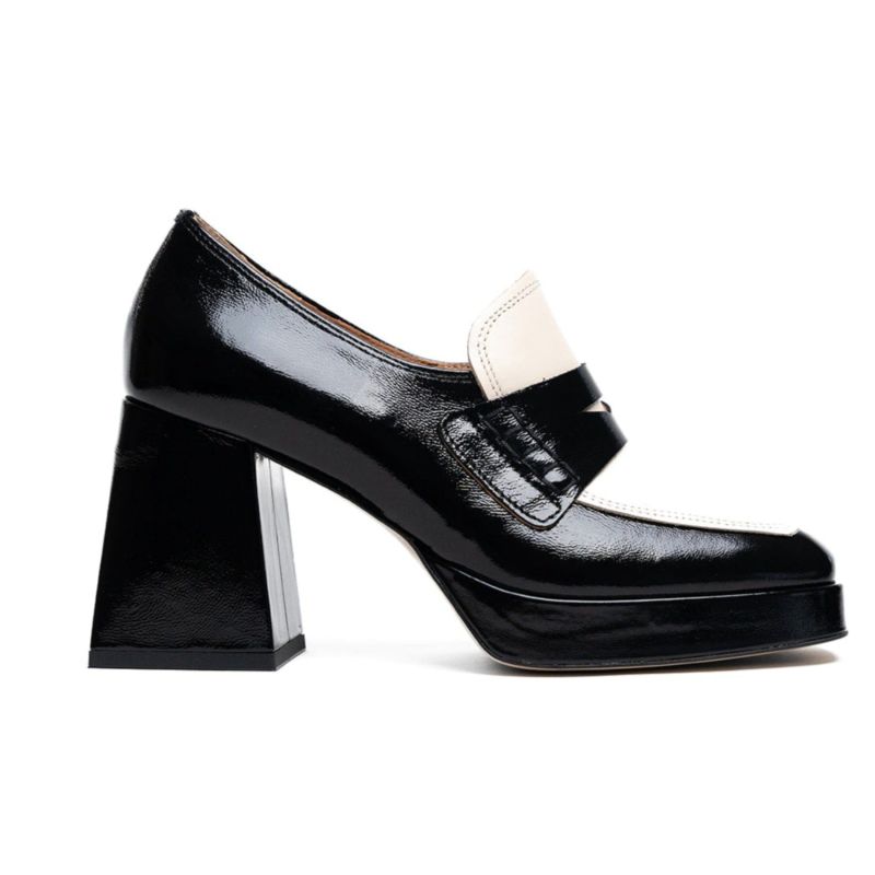 Tamara - Black & White - Women's Designer Heels image
