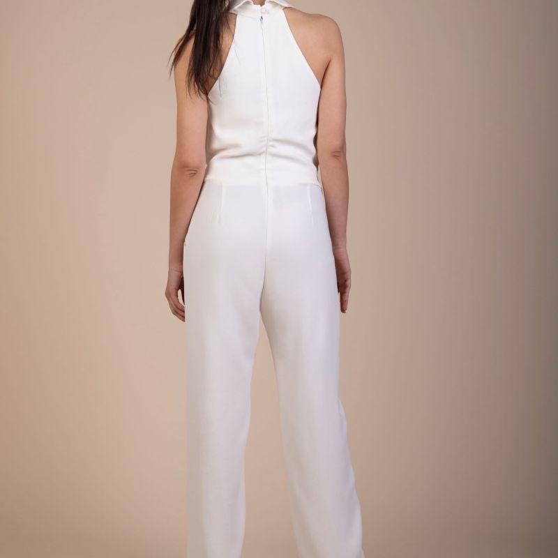 Tamsyn Jumpsuit Set In Cream image