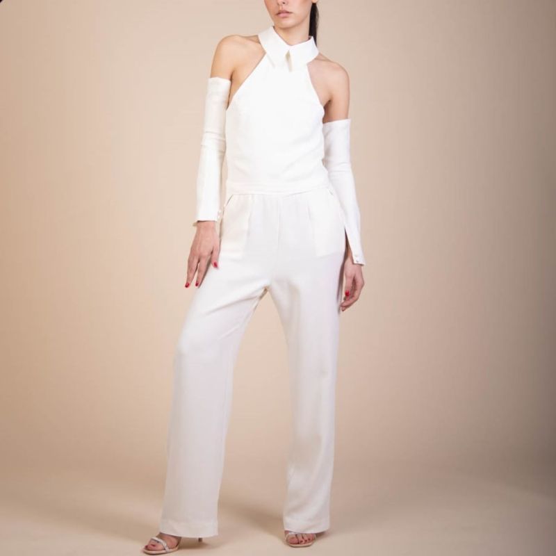 Tamsyn Jumpsuit Set In Cream image