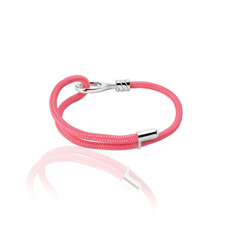 Tane Tennis Racquet Pink Cord Bracelet image