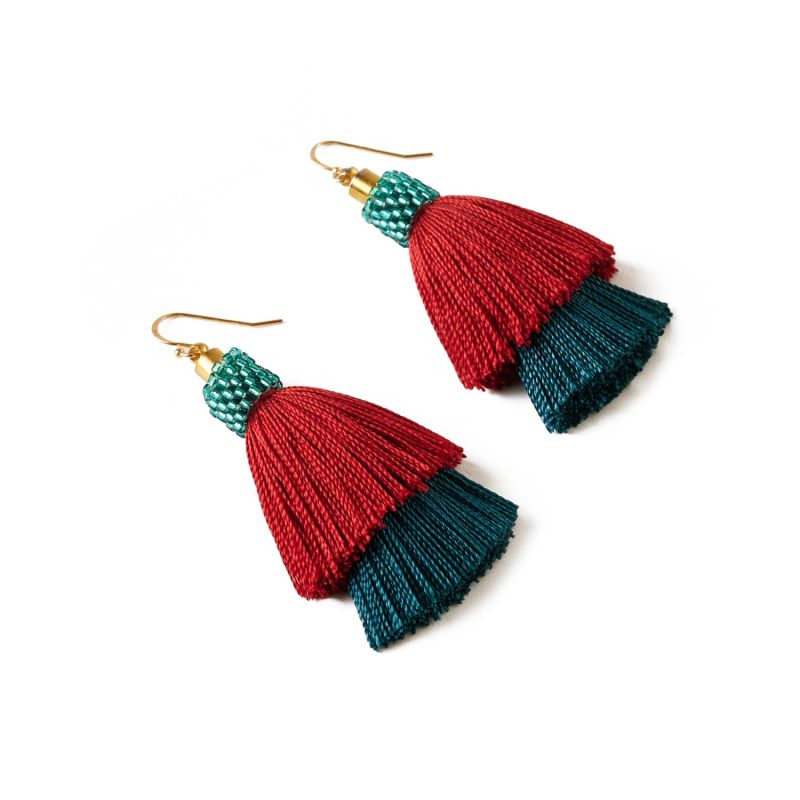 Tassel Earrings - Summer image