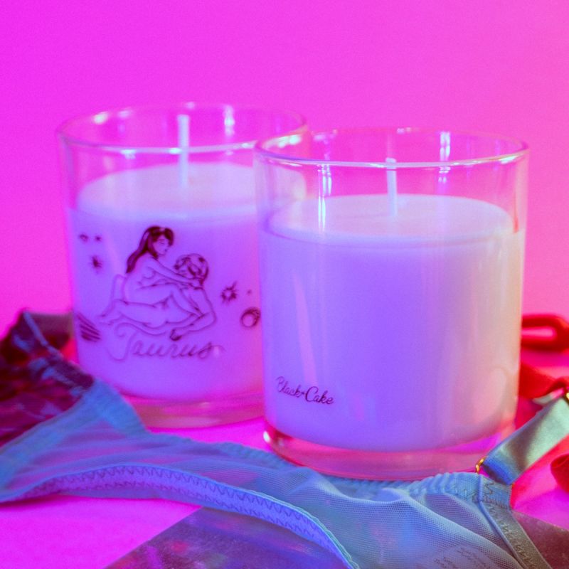 Taurus Zodiac Scented Massage Oil Candle image