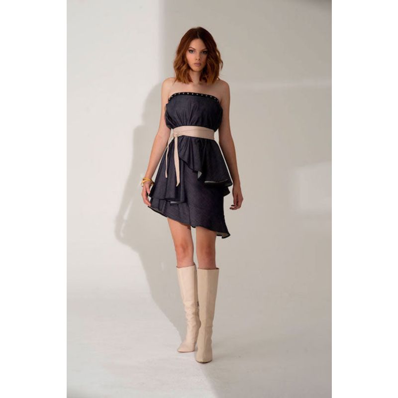 Taylor Detachable Denim Skirt image