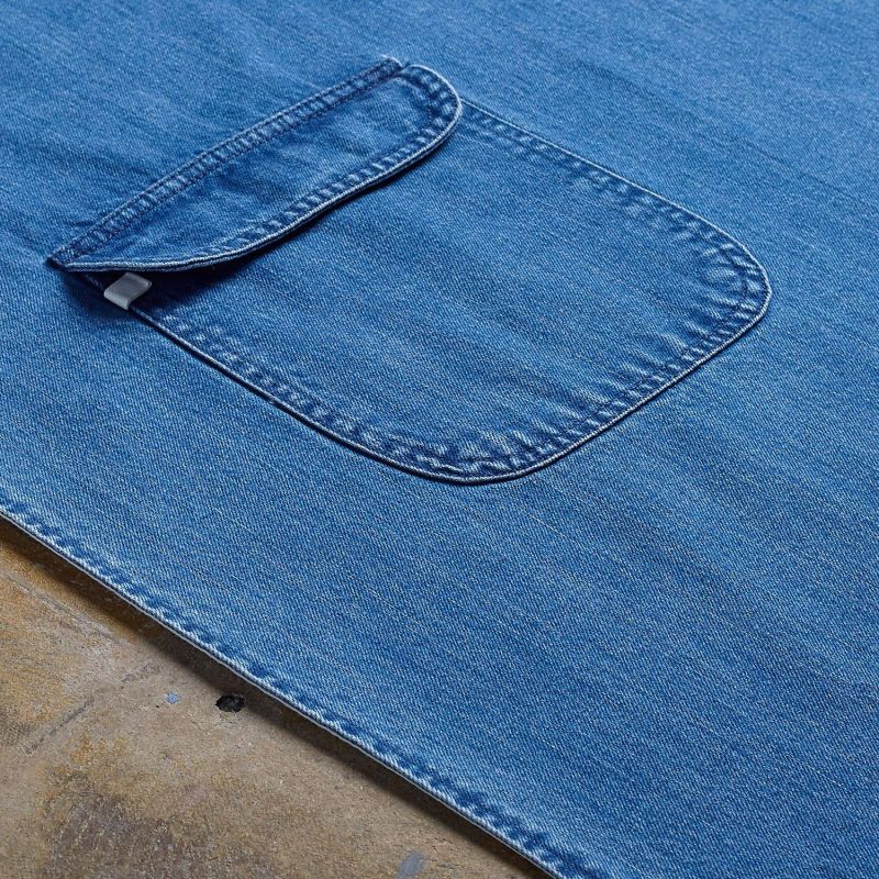 The 9001 Work Apron - Washed Denim image