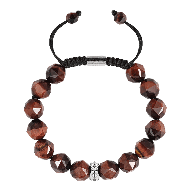 Ulfberht Red Tiger Eye Beaded Bracelet image