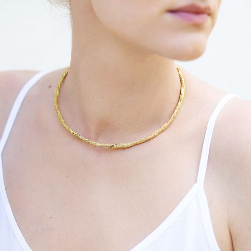 Archaic Choker Gold image