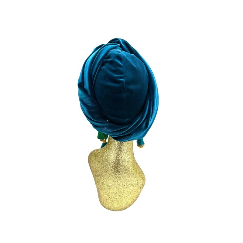 Teal Mini Dorado Turban image