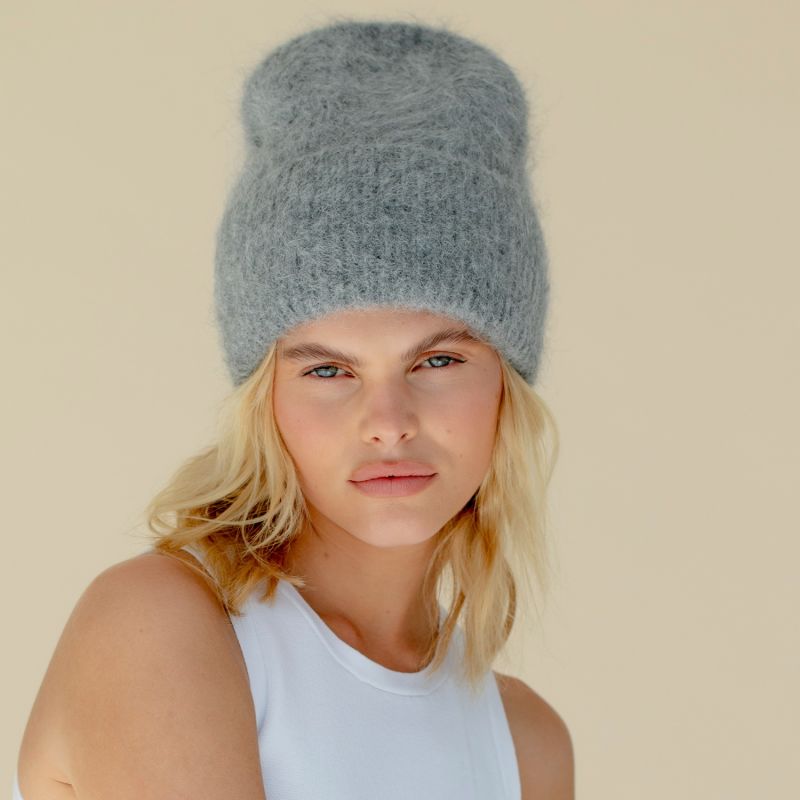 The Alpaca Beanie In Grey image