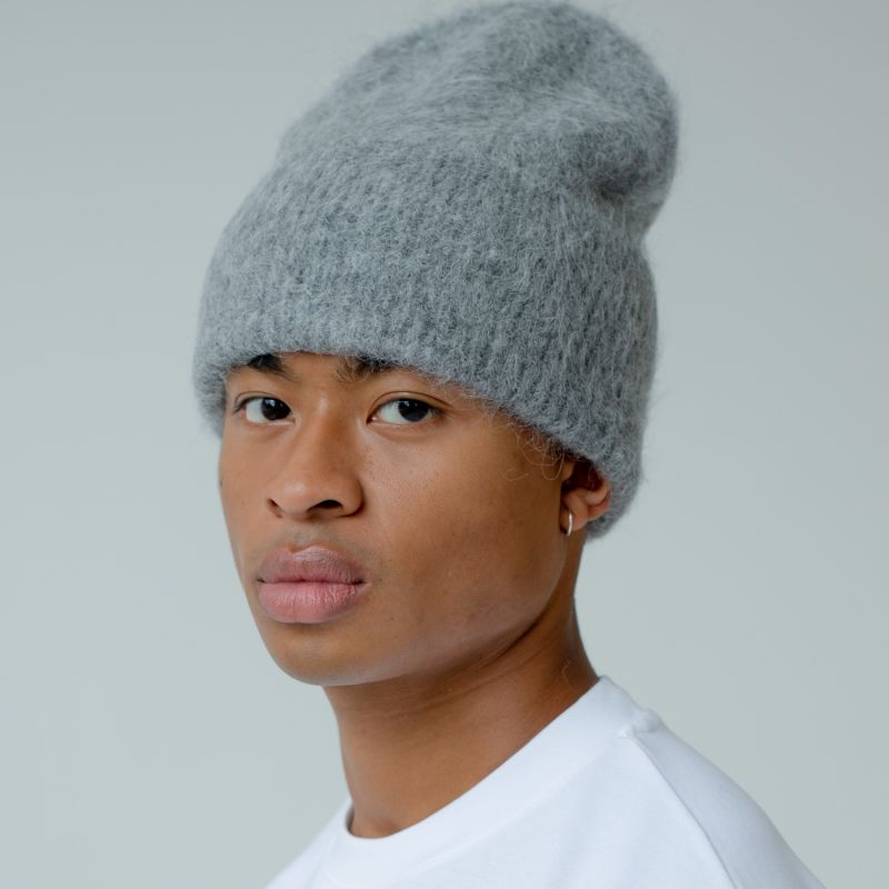 The Alpaca Beanie In Grey image