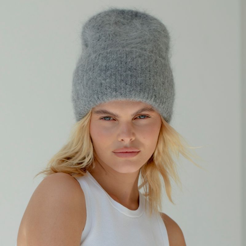 The Alpaca Beanie In Grey image